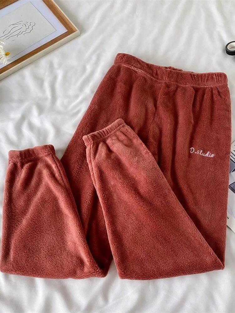 Velvet Pajamas Set