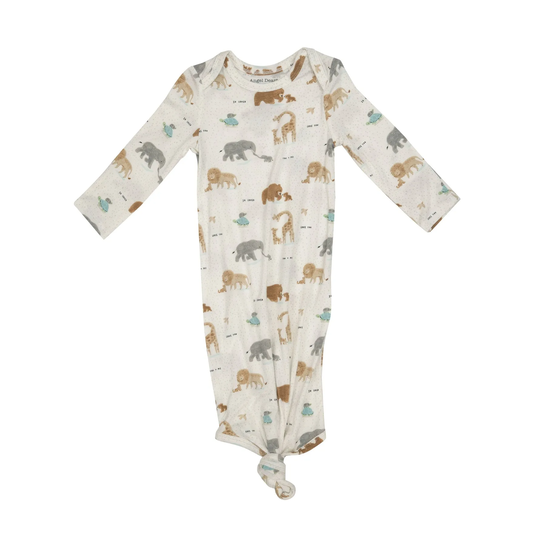 Welcome to the World Knotted Gown Pajama