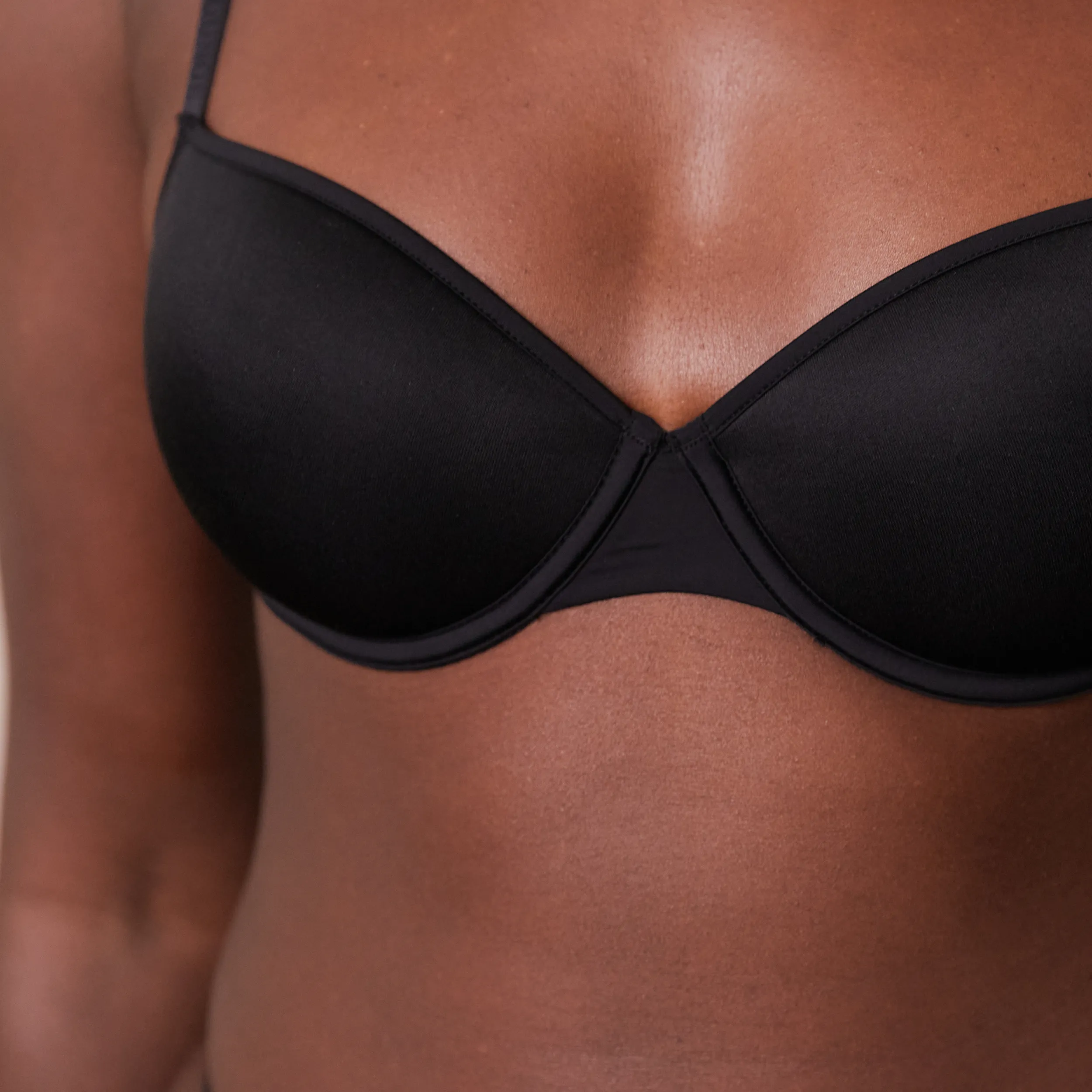 Your Everyday T-shirt Bra  - Black