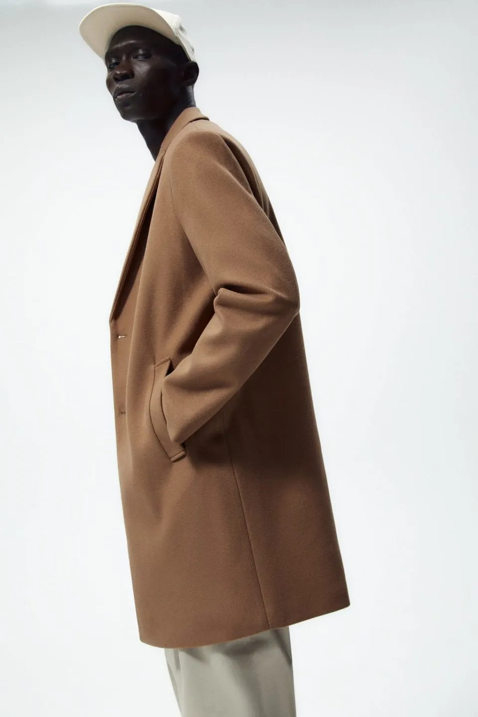 ZARA STRETCH LONG COAT